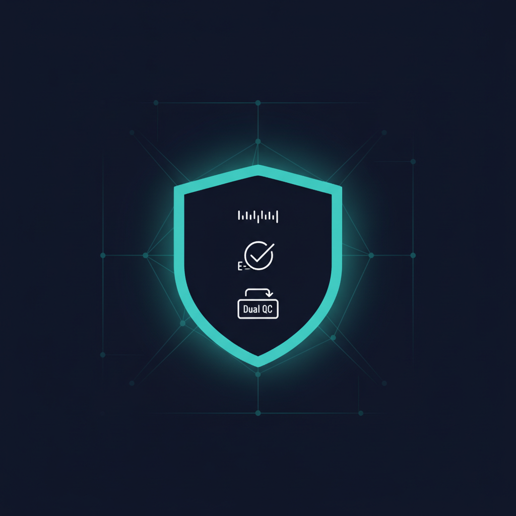 Pro-LIMS Inventory compliance shield — audit trail, e-signature, dual QC